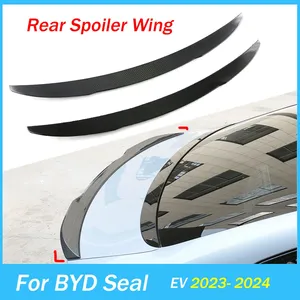 สปอยเลอร์หลังสำหรับ BYD Seal EV ปี 2022 2023 2024 ครีบหลังฝากระโปรงท้าย ปรับแต่งรถยนต์ อุปกรณ์ตกแต่งรถยนต์ ABS ชุดแต่งสปอยเลอร์ - Product Image 1