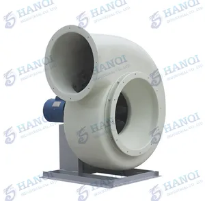 Anti-corrosive PP Plastic or FRP centrifugal fan Industrial Exhaust Blower Fan with Explosion proof motor