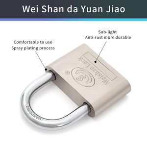 अनुकूलित बहु आकार इलेक्ट्रोप्लेटेड मैट स्क्वायर आयरन पैडलॉक कुंजी लॉक स्टूडियो एंटी-चोरी भंडारण बॉक्स स्कूल सुरक्षा पैडलॉक - Product Image 4