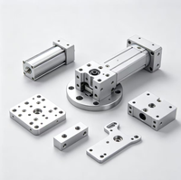 Support d'automatisation pour usinage CNC à haute tolérance, pièces en alliage de laiton pour dispositif auxiliaire de ligne de production automatisée
