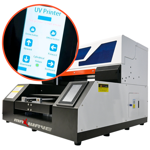 Procolored A3 Uv Flatbed Full Automatic Printers Equipment Printer for Glass Ceramic Plastic Bottle Diy Customized Printing
