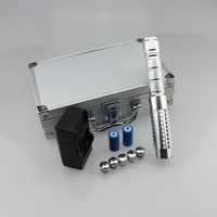 Nouveauté : Pointeur laser bleu rechargeable, torche longue portée, focalisable, extrêmement puissant pour une utilisation en extérieur