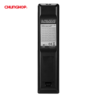 Control Remoto Universal para TV LCD con Código Fijo, Largo Alcance, 4 Botones, Batería Recargable, 100m de Alcance