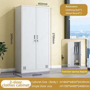 ארון ארון בגדים עם מראה - Product Image 2