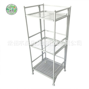 Tingyuan Metal Flower <b>Pot</b> Rack 100x70cm Double Tier <b>Standing</b> Rectangle Space Saving Home Garden Storage Organizer - Product Image 4
