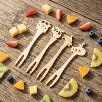 Brochettes de barbecue simples à deux dents, durables, écologiques, jetables, en bambou non traité, sûres pour les fêtes