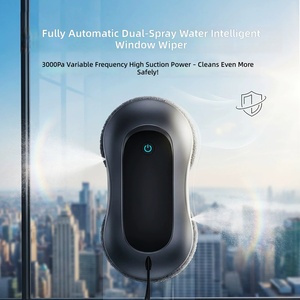 Robot nettoyeur de vitres intelligent, <span class=keywords><strong>lave</strong></span>-vitres automatique pour la maison avec navigation aléatoire et nettoyage des vitres des deux côtés - Product Image 1