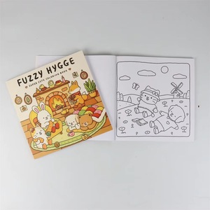 Libro de Colorear de Dibujos Animados Gute Goovy, Libro de Actividades de Dibujo <span class=keywords><strong>para</strong></span> Niños Preescolares, Personalizado OEM al por Mayor - Product Image 6