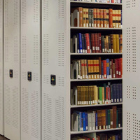 Système d'étagères mobiles compacteuses en acier pour documents bibliothécaires, compacteur mobile en métal, armoire de classement mobile en acier pour archives
