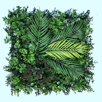 Mur vert extérieur résistant aux UV 3D pour plantes artificielles, mur de gazon artificiel pour décoration de jardin