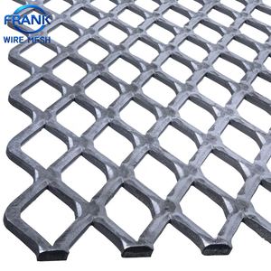 <span class=keywords><strong>Grillage</strong></span> métallique expansé en aluminium/galvanisé à forte résistance, épaisseur <span class=keywords><strong>2</strong></span>~4 mm, ouvertures 15*30 mm, 20*40 mm, pour plateformes et planches d'échafaudage - Product Image 3