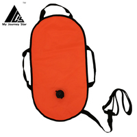 Bouée gonflable flottante étanche OEM ODM 10L avec logo personnalisé, grande capacité de rangement, sac étanche à air et eau avec poignées, idéal pour la natation et la plongée