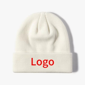 Bonnets de ski chauds vente en gros bonnet unisexe personnalisé bonnet tricot acrylique Jacquard chapeau d'hiver - Product Image 6