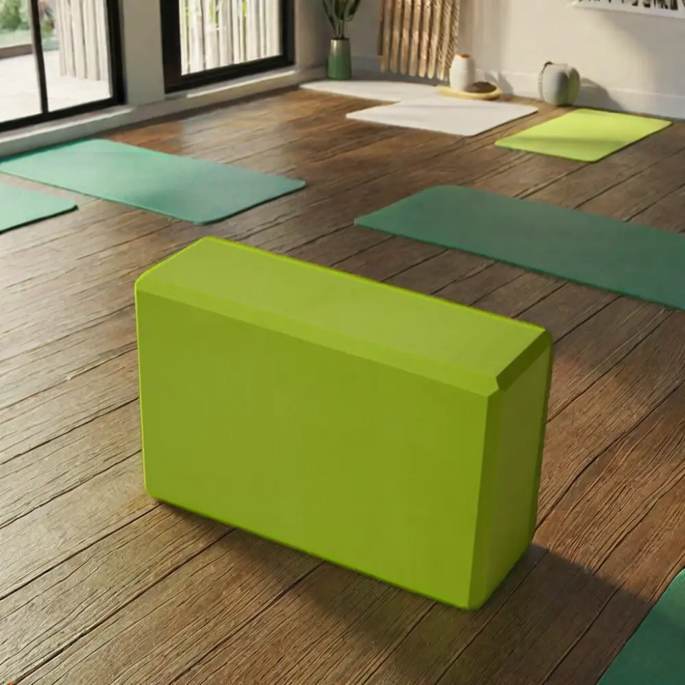 Vente en gros de blocs de mousse de yoga de haute qualité logo personnalisé et design blocs de yoga lourds et souples