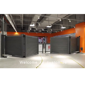 Tự động Swinging biệt thự an ninh Cổng điều khiển từ xa Gấp thiết kế cho xây dựng an ninh trong các ứng dụng khách sạn - Product Image 6