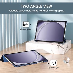 Étui de protection pour tablette mince translucide à trois volets pour Samsung Galaxy Tab A11 A11 + Plus A9 8.7 ''<span class=keywords><strong>11</strong></span>'' 2025 - Product Image 4