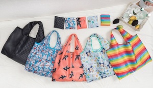 Bolsas de Compras Personalizadas de Cute Shop, Bolsa de Compras de Lujo con Estampado de Arcoíris, Reciclable - Product Image 6