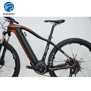 Cuadro de bicicleta de carretera de fibra de carbono 27,5 MTB,10spd <span class=keywords><strong>deore</strong></span>, motor medio 36V bicicleta eléctrica - Product Image 2