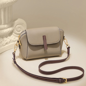 Nuevo Bolso de Mano de Cuero Vacuno de Lujo para Mujer, Bolsos de Mano de Cuero Genuino para Dama - Product Image 1