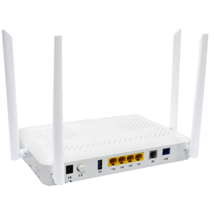 Kexint FTTH xpon onu 4ge + ax3000 Wifi 6 lõi kép 1G Hz + 1 Chậu + 1USB + 1 điện xpon + gepon Wifi <span class=keywords><strong>Router</strong></span> onu - Product Image 2