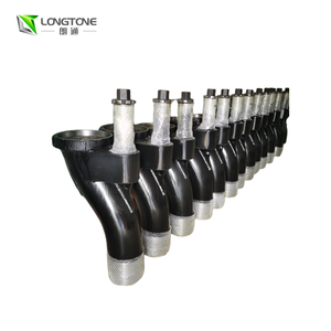 鉄壁DN125軽量パイプエルボー合金耐摩耗性高耐久性コンクリートポンプ曲げ建設機械部品 - Product Image 2