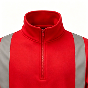 Hi Vis Softshell Waterproof Reflective Safety Workwear <b>Jacket</b> <b>Construction</b> Cloths Made of Durable Polyester Customizable Logo - Product Image 4