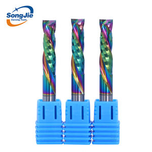 Molino <span class=keywords><strong>de</strong></span> extremo <span class=keywords><strong>de</strong></span> compresión hacia arriba y hacia abajo en espiral <span class=keywords><strong>de</strong></span> dos flautas <span class=keywords><strong>de</strong></span> 6mm para <span class=keywords><strong>cortador</strong></span> <span class=keywords><strong>de</strong></span> carburo <span class=keywords><strong>de</strong></span> plástico, fresa compuesta 2f - Product Image 1