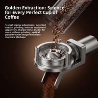 Machine à café expresso professionnelle entièrement automatique 19 bars, du grain à la tasse, électrique, écran tactile, pour la maison et le bureau
