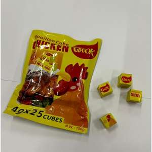 ฮาลาลธรรมชาติ 4g ซุปไก่น้ําซุปก้อนสําหรับทําอาหาร - Product Image 6