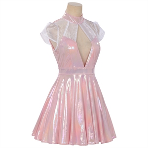 Vestido de <span class=keywords><strong>Cosplay</strong></span> Infantil sin Mangas con Diseño de Skateboard, Metálico, Brillante y con Música Electrónica - Product Image 3