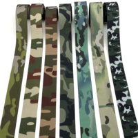 Sangle imprimée Double face pour Camouflage vert de l'armée, sangle en Imitation Nylon, bracelet de 38mm, 1.5 pouces