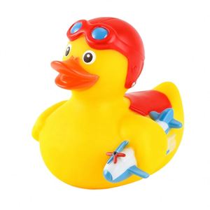 Jouets de bain en PVC personnalisés en gros, imprimés, style canard de cuisine, avec motifs conçus - Product Image 4