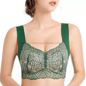 Women's Seamless Lace Push-Up <b>Bra</b> - U-Back Wireless Sports Comfort <b>Bra</b> Fashion - Product Image 6