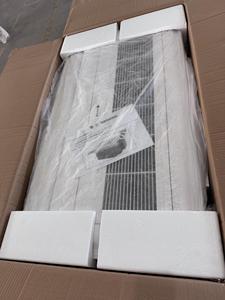 คอยล์พัดลมแบบคาสเซ็ตทางเดียวสำหรับโรงแรม, ตัวระบายความร้อนด้วยน้ำสำหรับห้างสรรพสินค้าในฤดูหนาว - Product Image 6