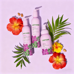 <span class=keywords><strong>Kit</strong></span> de coiffage pour <span class=keywords><strong>cheveux</strong></span> <span class=keywords><strong>bouclés</strong></span> bio avec huile d'argan, shampoing et revitalisant nourrissant anti-pelliculaire - Product Image 3
