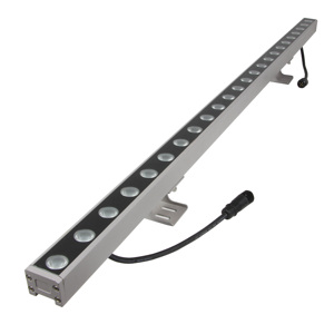 IP65 không thấm nước chiếu sáng ngoài trời 18W/24W Pixel Bar LED Tường máy giặt rửa ánh sáng nhôm 90 80 thân đèn nhôm + kính cường lực - Product Image 1