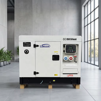 Generador Diésel LINGGE Súper Silencioso, Portátil, para Uso Doméstico, de Reserva, de Baja Potencia, 15Kw 20Kw 25Kw
