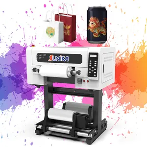 Sunika Factory Direct UV DTF Inkjet Printer Epson F1080 Printhead Single PASS Shaking 30 Retail Industries-A5 Print Dimension