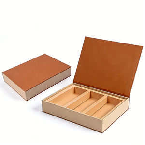 Caja de regalo para pañuelos de seda, pañuelos y accesorios, forro interior personalizable, ecológico y de alta gama, empaque tipo libro. - Product Image 4