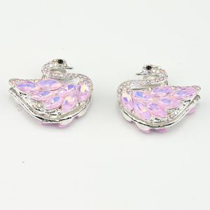 Venta al por mayor de alta calidad 3D Swan Crystal Beads Fancy Beads Diy pulsera cuentas sueltas - Product Image 6