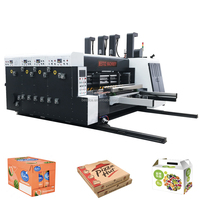 Mesin Pencetak Slotting Die-cutting Otomatis Berkualitas Tinggi untuk Kotak Karton Bergelombang Flexo Printing