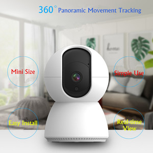 Caméra de surveillance WiFi intérieure Tuya <span class=keywords><strong>HD</strong></span> 1080P Caméra de sécurité WiFi <span class=keywords><strong>HD</strong></span> 1080P Mini caméra WiFi Caméra intelligente pour la maison Vision nocturne - Product Image 4