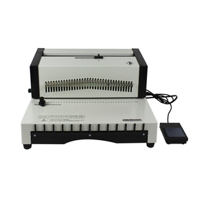 Machine à Relier Électrique A4 à Spirale Métallique Perforeuse et Relieuse de Bureau pour Reliure de Feuillets Mobiles et de Calendriers - Product Image 5