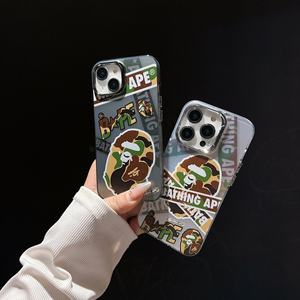 <span class=keywords><strong>Coque</strong></span> de téléphone tendance STOCK <span class=keywords><strong>Bape</strong></span> Ape pour iPhone 15 14 13 12 11 Plus/Pro/Pro Max - Product Image 6