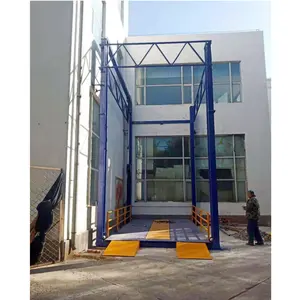 Elevador hidráulico de cuatro poste para coche, equipo de estacionamiento para elevador de vehículo, garaje, antioxidante, personalizado, 3m x 6m