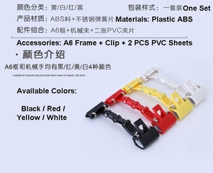 A6 Kích thước xóa được nhựa giá <span class=keywords><strong>Board</strong></span> cho siêu thị Trái Cây Rau hiển thị Pop nhãn khuyến mãi Clip giá <span class=keywords><strong>Board</strong></span> - Product Image 4