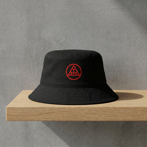 Sombrero de pescador masónico con LOGOTIPO DE ARCO REAL DE Sombrero de símbolo bordado - Product Image 2