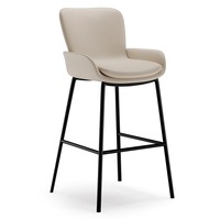 Chaises hautes de bar en cuir PU de luxe moderne, mobilier de salle à manger de haute qualité, articles d'ameublement pour la maison, hôtels, gymnases, chambres, cuisines