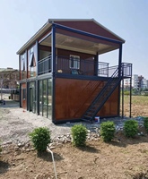 Maison conteneur modulaire préfabriquée en panneaux sandwich respirants de 20 pieds avec un design moderne pour une utilisation en extérieur et comme entrepôt