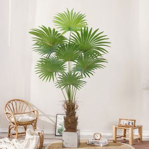Palmera Tropical Artificial Grande en Maceta, Planta Artificial de Interior, Arreglo de Palmera Areca, Árbol Falso, Bonsái Decorativo - Product Image 3
